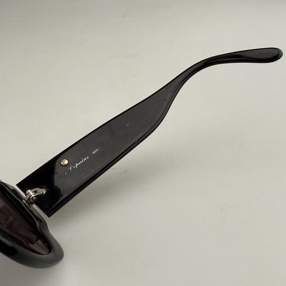 Les Copains Sunglasses mod. LC 210 Black Oversized Butterfly Shades Vintage main image 9